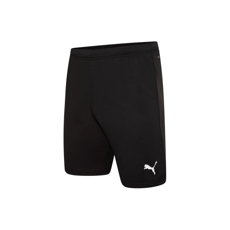 PUMA TEAM RISE SHORT JUNIOR BLACK