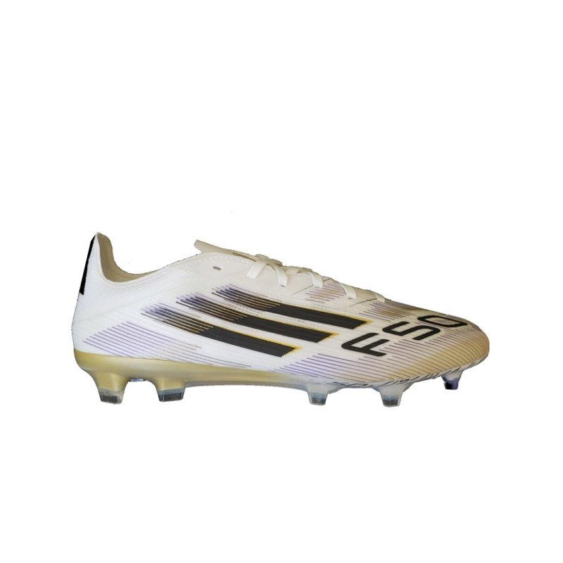 ADIDAS F50 LEAGUE FG/MG J (WHT/BLK/GLD/PRPL)